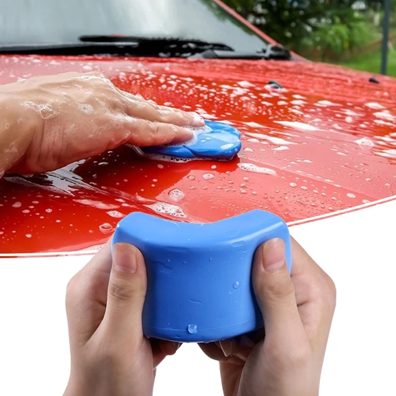 100g Automotive Clay Cleaner Paintless Cleaning Detailing Clay Bar Car Glass Mirror Surface Debris Rust Cleaning Tool