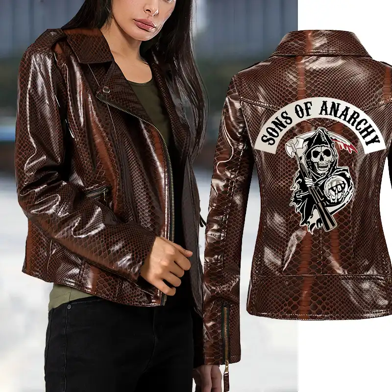jaqueta de couro sons of anarchy