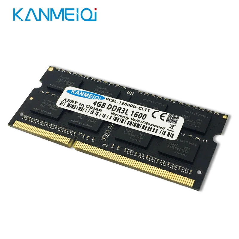 DDR3L 4gb 1333Mhz 1600Mhz ram 4G 1866Mhz ноутбук Memoria notebook 204Pin 1,35 v SO-DIMM KANMEIQi