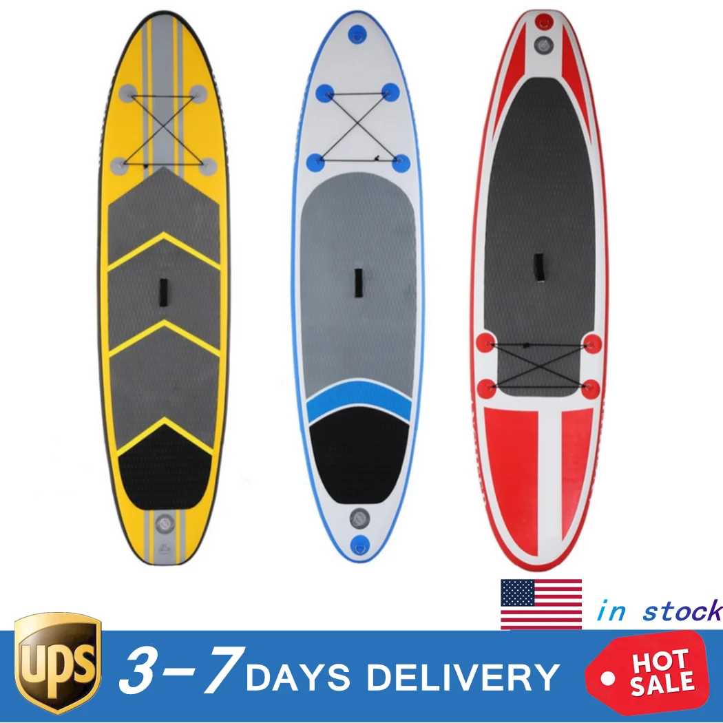 10ft Inflatable Surfboard Surfing Stand Up Paddle Board iSUP Wakeboard