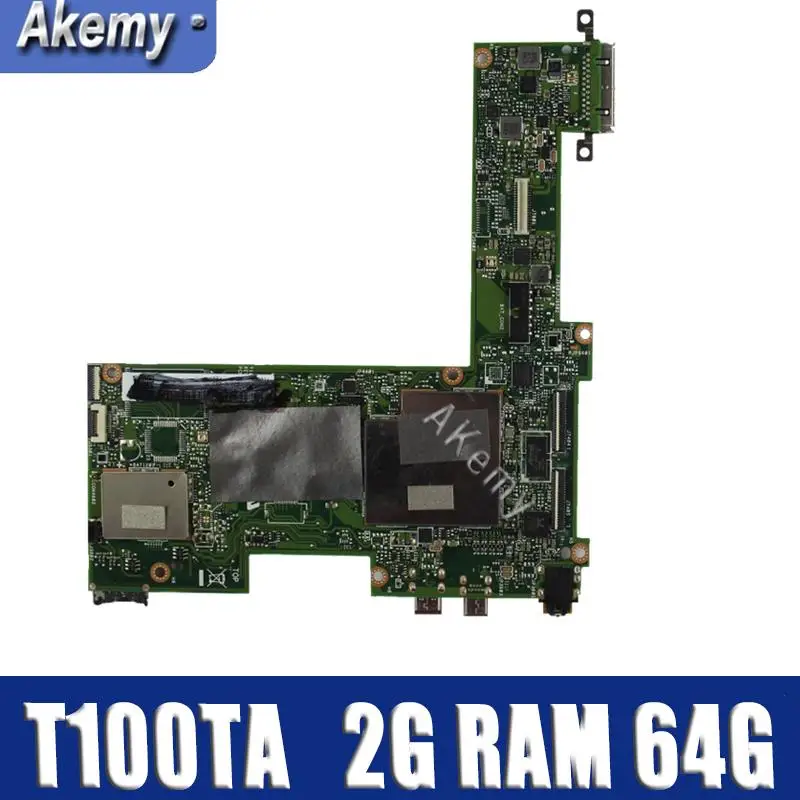Amazoon T100TA материнская плата для ноутбука ASUS T100T T100TA T100TAS T100TAM Тесты Оригинал материнская плата DDR3L 2G Оперативная память 64G SSD