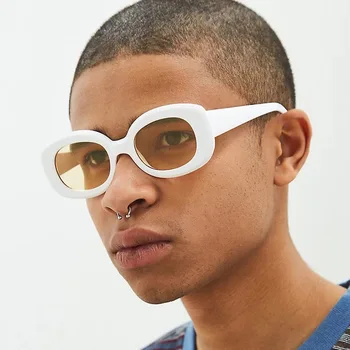 

Cross-border 2018 new wide edge square large frame sun glasses European and American fashion personalized sunglasses cool men's
