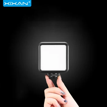 

Xixan W49 LED Pocket on Camera Mini LED Video Light Photography Light for Gopro DJI Osmo Pocket Nikon DSLR Cameras Smart Phones