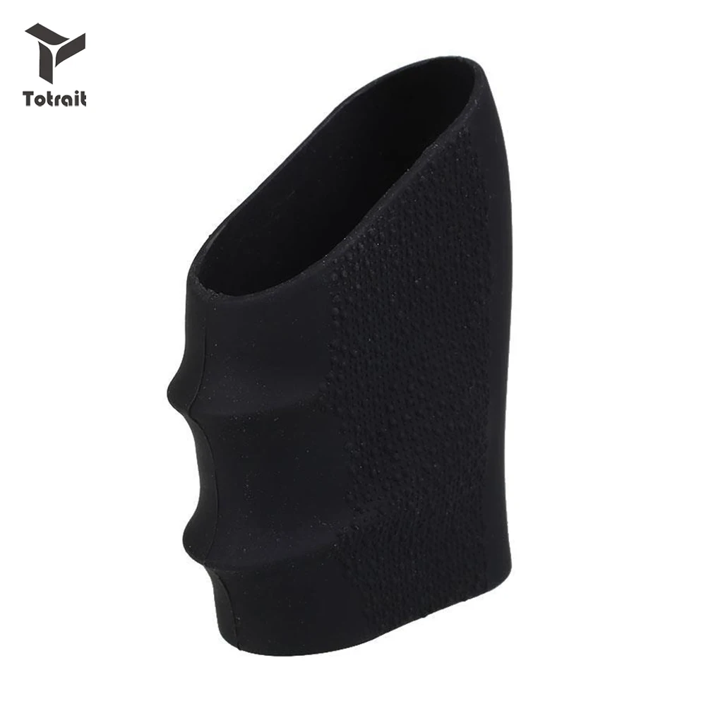 

Universal Pistols Rubber Grip Sleeve Full Size Anti Slip Fits For Glock17 19 20 26, S&W, Sigma, SIG Sauer, Ruger, Colt, Beretta