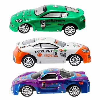 

4Colors 1:26 PVC Electric Remote Control Vehicle Mini RC Car Micro Racing Car 4 Frequencies RC Mode Toy For Kids 20.5X6.5X8.5CM