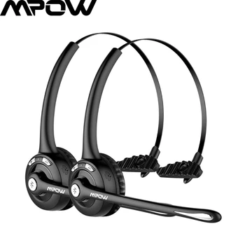 

Mpow Pro Wireless Headphones Hands-free Noise Cancelling Bluetooth Headphone With Crystal Clear Calling For Call Center