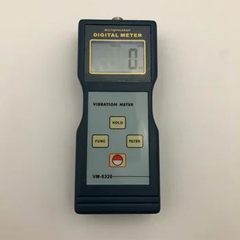

Digital VM-6320 Piezoelectric Transducer Vibrometer Meter Vibration Analyzer Accuracy 10Hz~1kHz Velocity