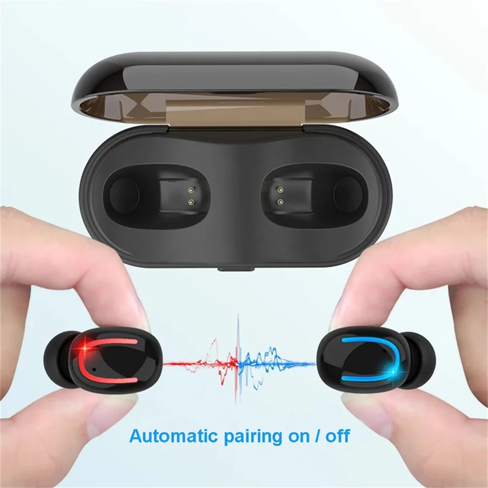 Bluetooth Earphone Wireless Earbuds 5 0 TWS Headsets Dual Earbuds bluetooth earphones wired headphones For iphone Huawei Xiaomi