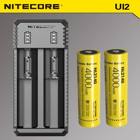 Nitecore UI2 18650 14500 10440 IMR литий-ионный перезаряжаемый аккумулятор USB зарядное устройство+ аккумулятор nitecore 3500 мАч