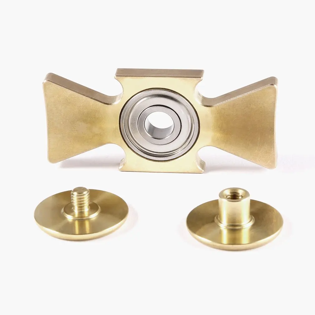 

Finger Spinner Hand Spinner Toy Fast Bearing EDC Focus Toy for Killing Time Relieves Stress Anxiety Relax Brass Swallow Tail