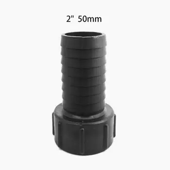

1pc Plastic 1000L IBC 12mm 25mm 38mm 50mm Water Tank Black Garden Hose Adapter Fitting Tool New Arrivals