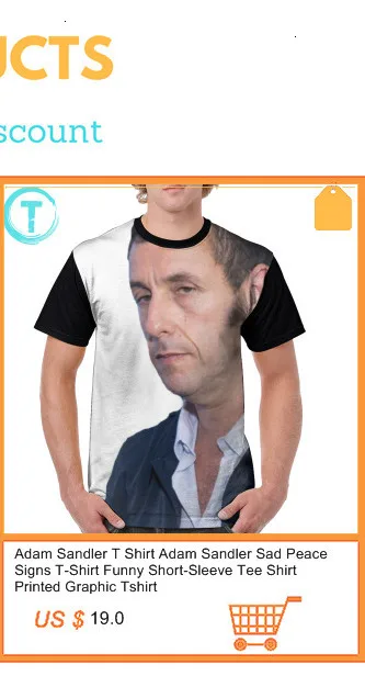 Футболка Adam Sandler, футболка Adam Sandler Collage, футболка с коротким рукавом из полиэстера, футболка, забавная графическая футболка