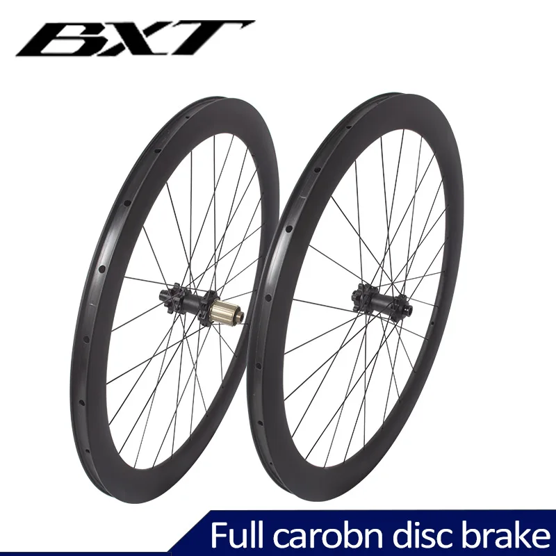 Super Light carbon bicycle wheelset 700C 50mm Carbon Clincher Tubular Road Bicycle Wheelset disc brake Carbon Road bike wheels