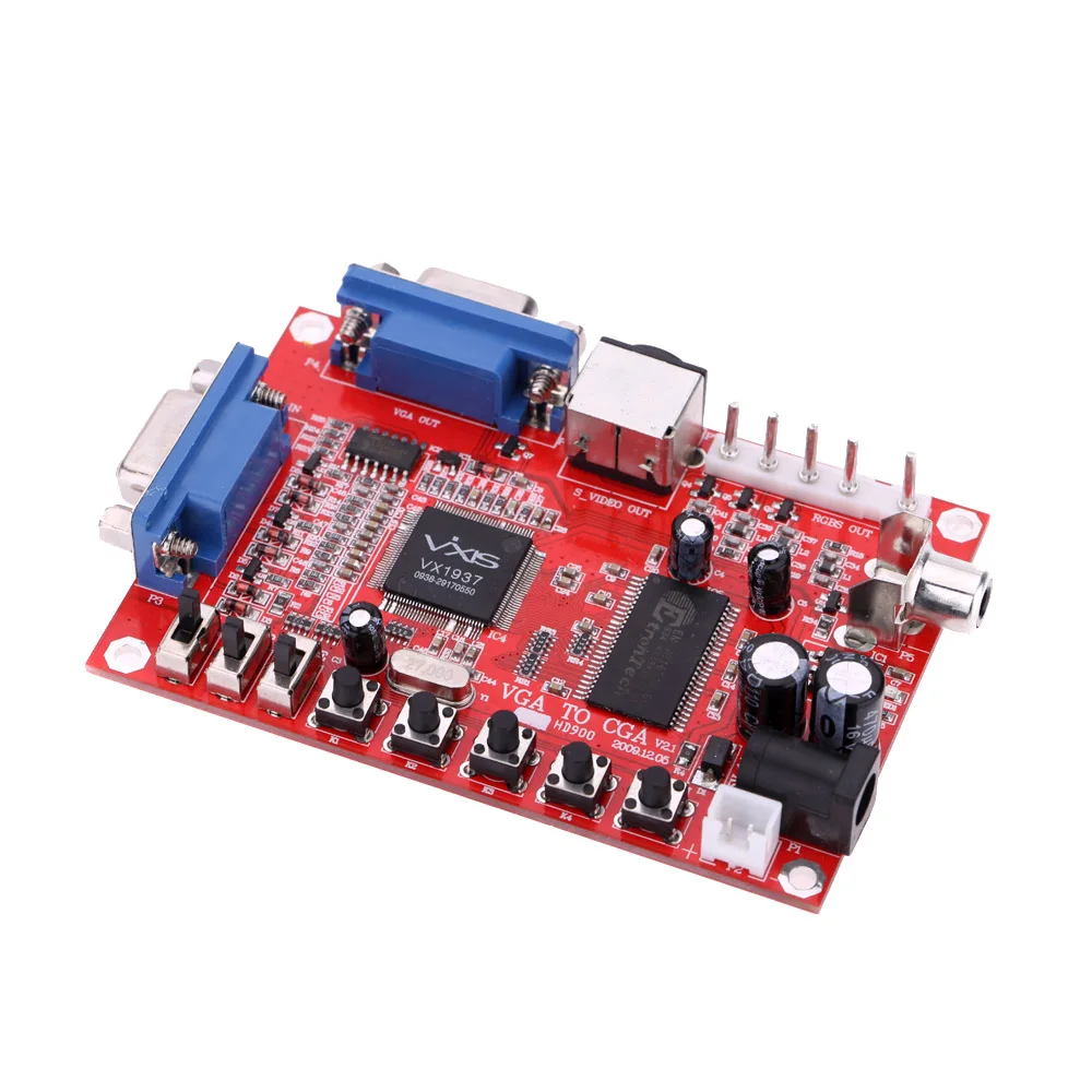 

Portable GBS-8100 VGA to CGA/CVBS/S-VIDEO Converter High Definition Arcade Game Video Converter Board for CRT LCD PDP Monitor