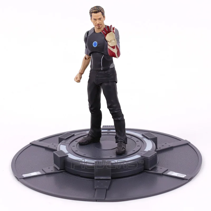 

Iron Man Tony Stark with Tony's Powerd Stage SHF PVC Action Figure Collectible Model Toy