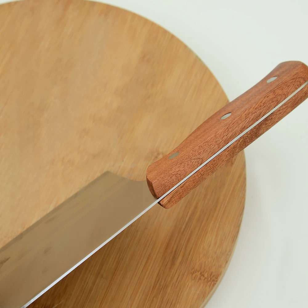 Китайский Мясницкий кухонный нож шеф повара из нержавеющей стали полный ручной