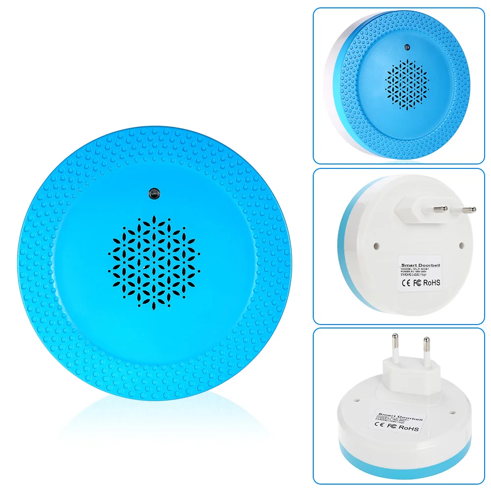 ES-MLA1 Wireless Digital Smart Camera Doorbell 2 MP Visitor Record No Wiring Required Free Cloud Storage with camera function
