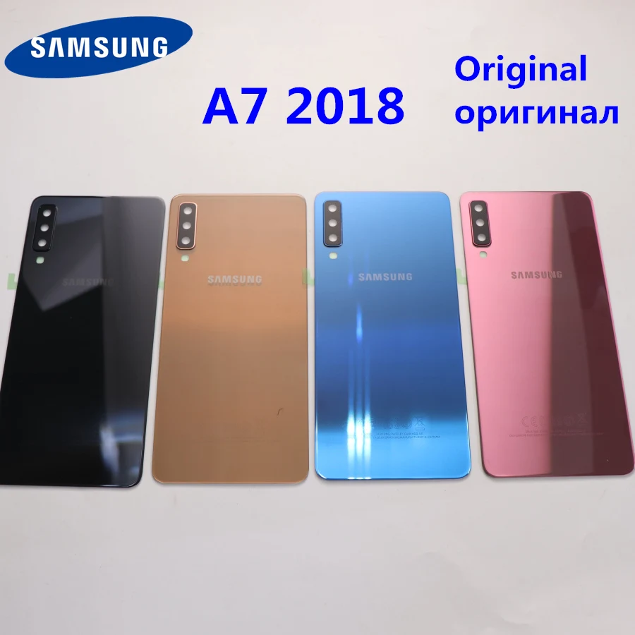 Клейкая Крышка для задней крышки Samsung Galaxy A7 2018 A750 A750F|Корпусы и рамки мобильных