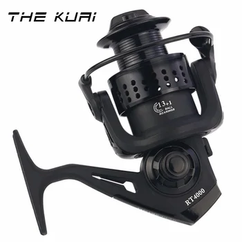 

Spinning Wheel Fishing Reel High Quality Materials 2000-7000 Series Sea Boat Jigging Fishing Reel for Saltwater All Metal Black