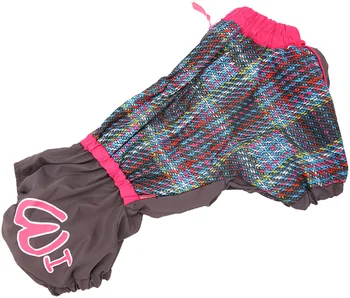 

FOR MY DOGS FOR MY DOGS jumpsuit for welsh corgi gray / pink for girls FW750-2019 FW