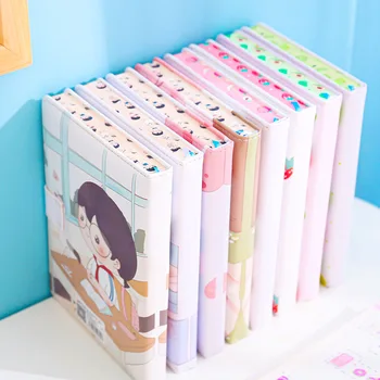 

Fruit Print Notebook Planner Magnetic Buckle PU NoteBook Yearly Agenda Color Illustration Daily Plan Bullet Journal Stationery
