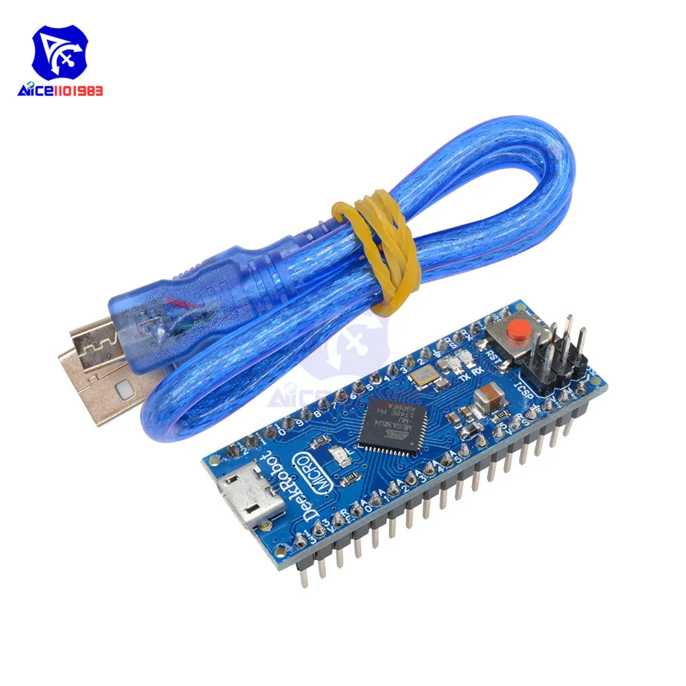 diymore-Microcontroller-5V-16MHz-ATmega32u4-Module-Micro-USB-Interface ...