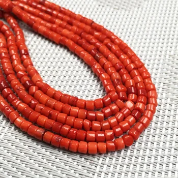 

New Natural stone coral beads irregular loose beads jewelry making DIY bracelet necklace accessories size 3x4mm