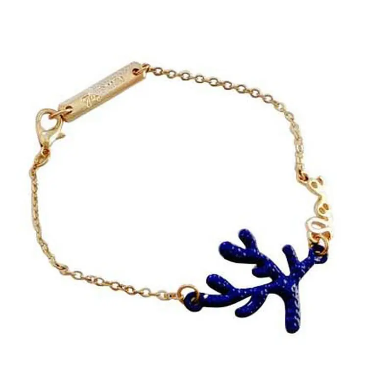 M171, BIGBING, ювелирное изделие, Модная Золотая цепочка, красный, синий, коралловый, очаровательный браслет, модный браслет, высокое качество, женский браслет