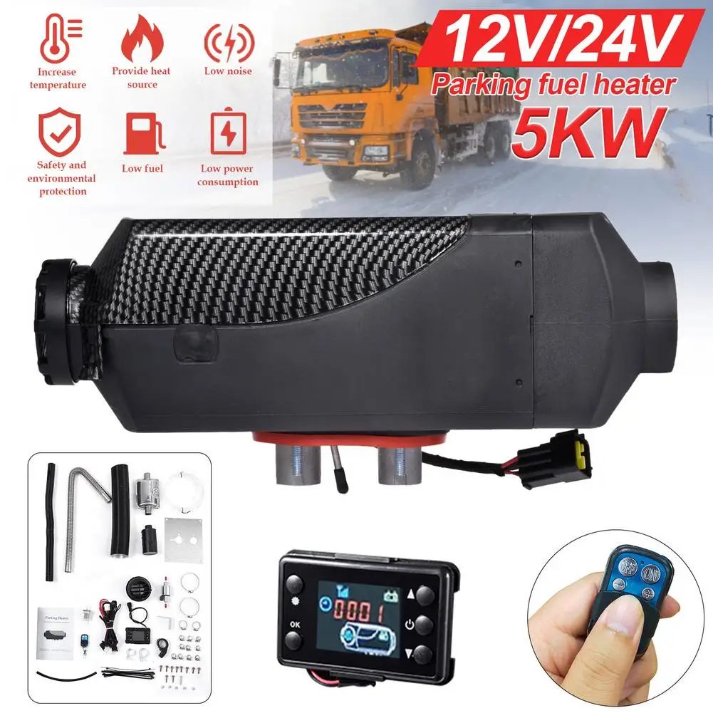 

5KW 12V Ignition Copper Heater 8kw Portable Fuel Heater Compact Reliable Car Air Heater Remote Control for Vehicle