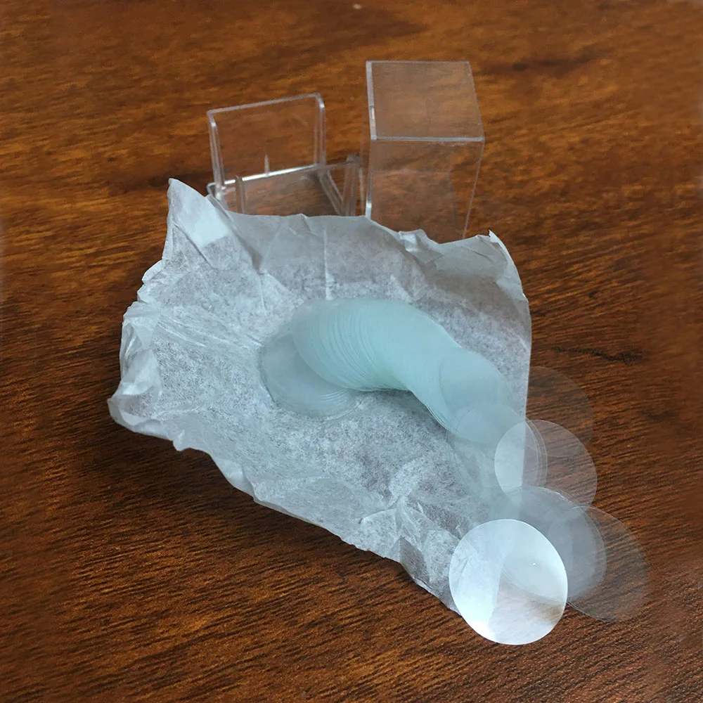 100pcs/box Dia 4 5 6 8 10 12 13 14 15 1635 Mm Glass Microscope Cover