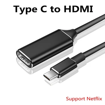 

Type c to HDMI HD Cable usb c 3.1 to hdmi 4K same screen line For Samsung s10 HUAWEI mate10