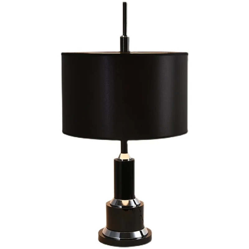 

American Luxury Aluminum Crystal Table Lamp Modern Designer Desk Lights Living/Model Room Bedroom Bedside Background Balcony Bar