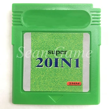 

Video Game 20 in 1 Cartridge Console Card Collection English Language Version
