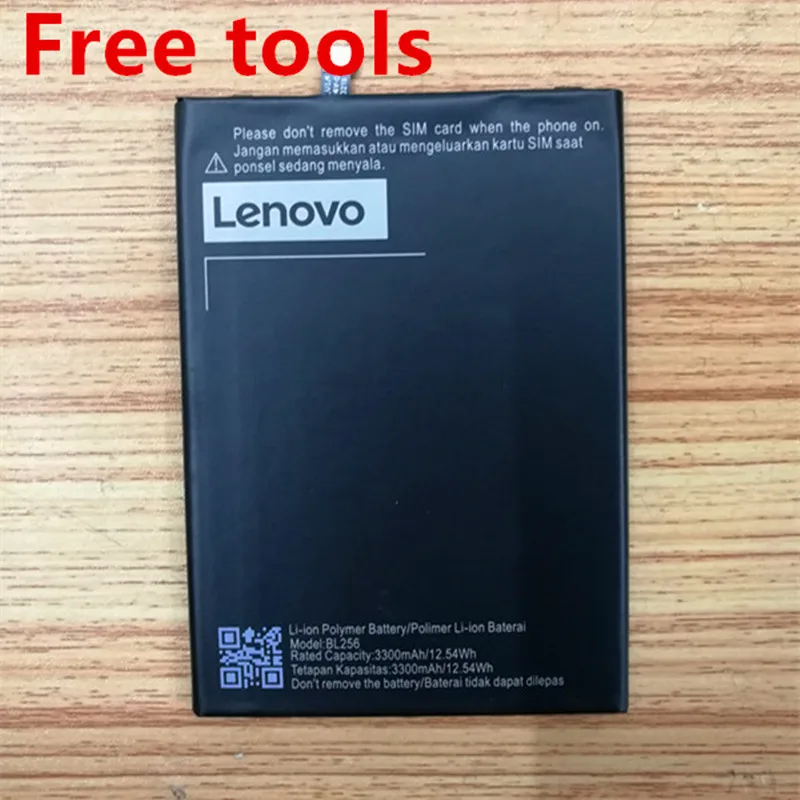 100% новый аккумулятор BL256 для Lenovo Vibe K4 Note K4note X3 Lite K51c78 A7010 3300 мАч +