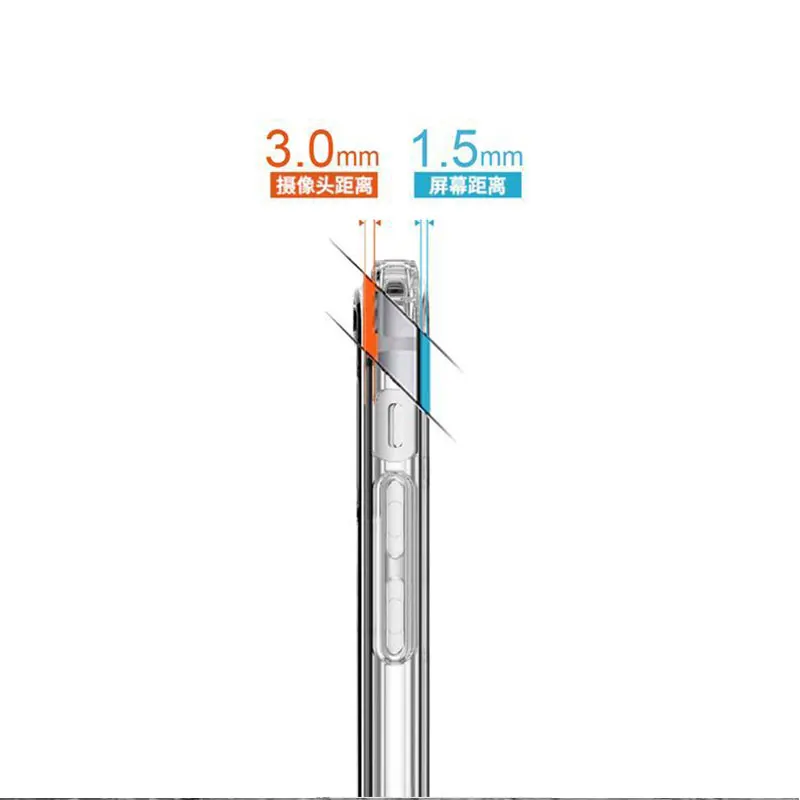 Rog Phone 2 Чехол Подушка безопасности противоударный мягкий ТПУ чехол для Asus ZS660KL ROG Phone II 2 прозрачный силиконовый чехол 6,59"