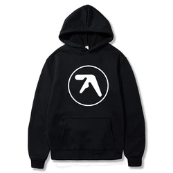 Hoodies Aphex Twin Print Fashion Streetwear Long Sleeve Men Women Oversized Sweatshirts Hoodie Harajuku Top Tracksuits Clothing