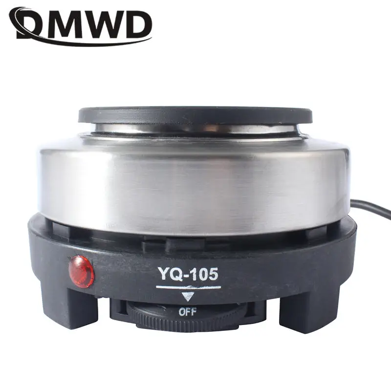 DMWD Moka pot coffee dedicated heating plate milk heater Small electric stove Power adjustable temperature control furnace electric stove boiler
