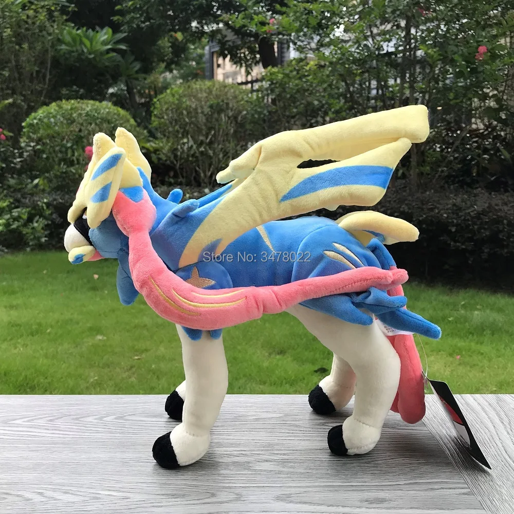 2 Styles Pokemon Shiny Solgaleo Plush Alola Region Sun Moon Stuffed Animal  Soft Game Cartoon Doll 10