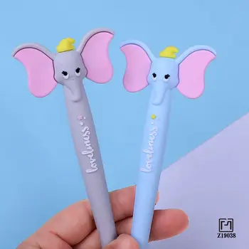 

48pcs kawaii gel pen 0.5mm black ink student writing gel pen for school & office stationery supplies cartoon cute pens girl gift