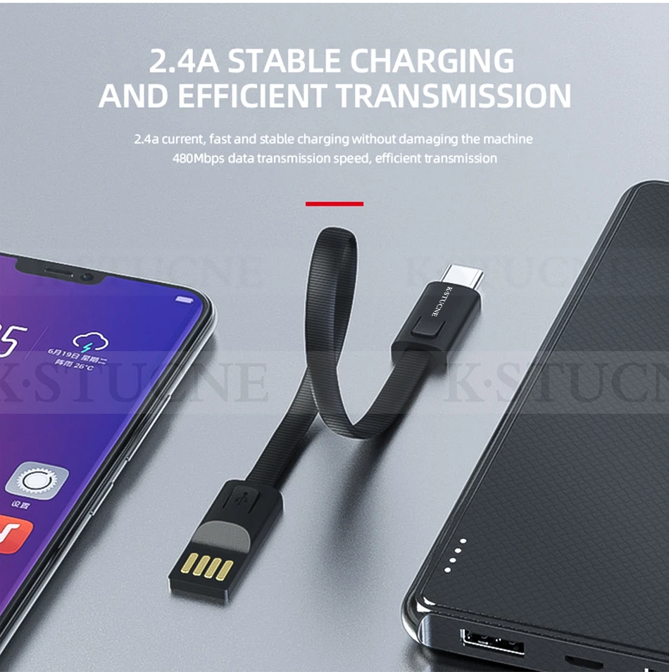 Usb type C кабель передачи данных для быстрой зарядки для samsung S10 huawei P30 Pro usb зарядный портативный кабель для Xiaomi Redmi Note 8 Pro