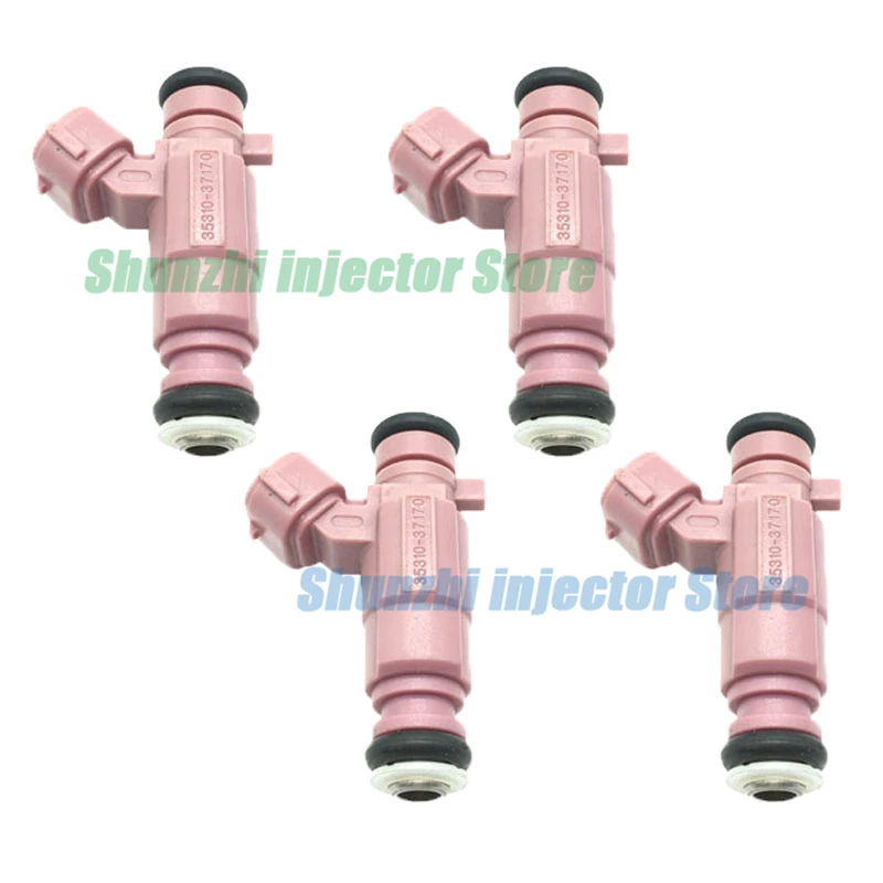 

4pcs Fuel Injector Nozzle For 2008-2010 Hyundai Accent 1.6L-L4 OEM 35310-37170 3531037170 35310 37170