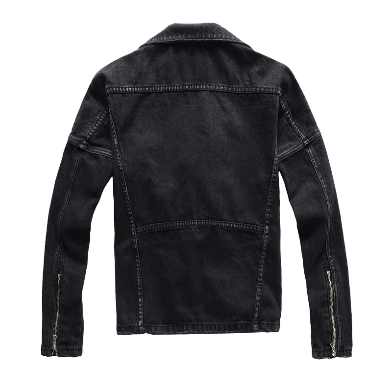 Американская уличная мода, мужская куртка, высшее качество, брендовая Дизайнерская куртка на молнии в стиле хип-хоп, Мужская джинсовая куртка в стиле панк, байкерские куртки, Hombre