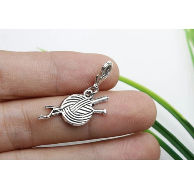 Keychain Knitting Needles, Pendants Charms Knitting