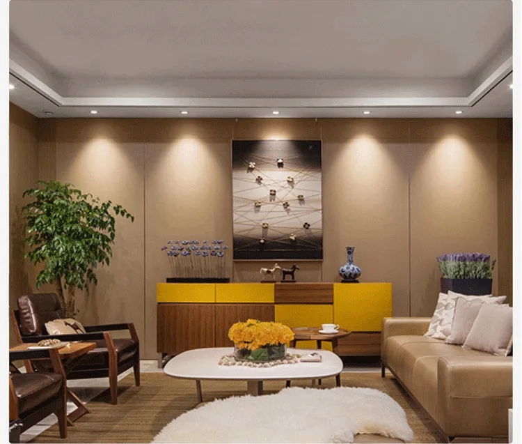 商用店铺COB射灯嵌入式吊顶天花灯led可调角度暗装小背景墙牛眼灯-淘宝网_13