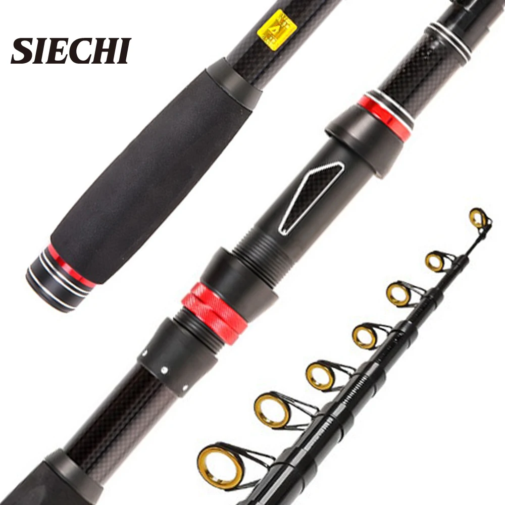 Рыболовная удочка SIECHIFishing телескопическая для морской рыбалки качественное