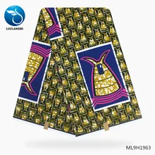 LIULANZHI хлопковая восковая ткань s новейший стиль нигерийская настоящая восковая ткань для платья 6 ярдов vertiable восковая ткань ML9H1950-ML9H1969