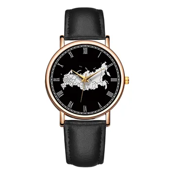 

Women Creative Watches 2020 New Design Leather Watchband Quartz Wristwatch Zegarek Damski