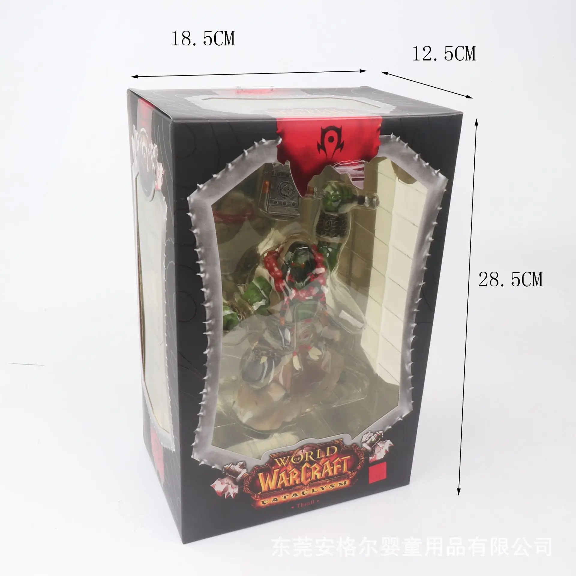 

New 20cm DC WOW Thrall The Orc Shamman Figure Toys Thrall The Orc Shamman Statue Doll PVC ACGN Figure Collectible Model Toy