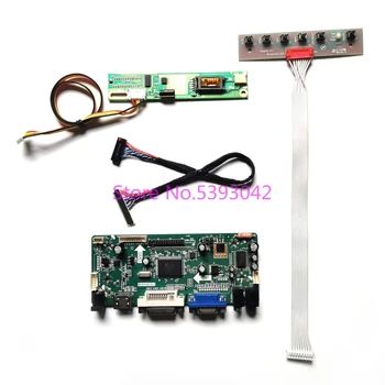 

For LP150X08 (TL)(A6)/(TL)(A7)/(TL)(A8)/(TL)(A9) Inverter 15" HDMI+VGA 1024*768 1CCFL LVDS-30Pin LCD display controller card kit