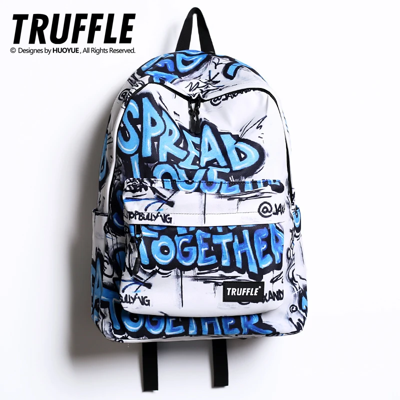 Mochila de marca de moda para la escuela, resistente al agua, hip hop, juvenil, unisex, Anime, para ordenador escolares| AliExpress